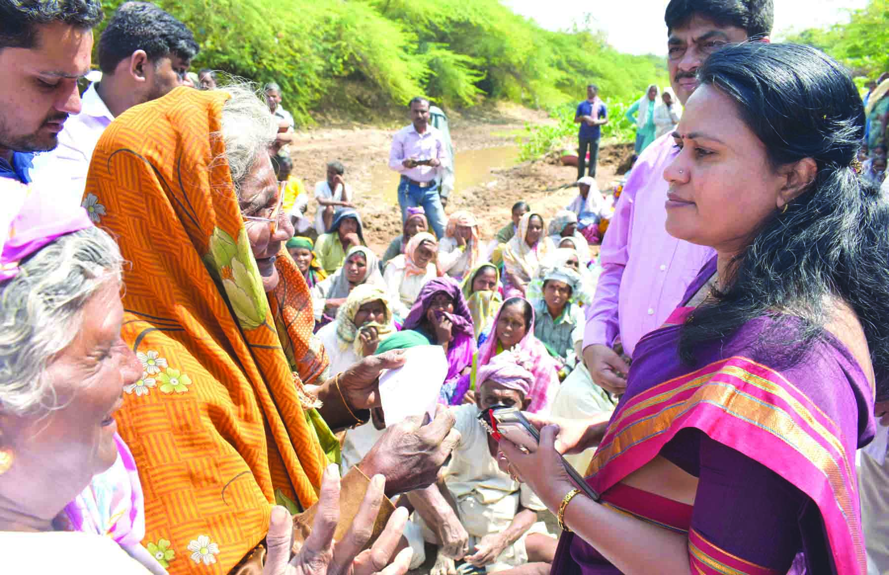 ಉದ್ಯೋಗ ಖಾತರಿ : ಸಂತೃಪ್ತಿಗೊಂಡ ಕೂಲಿ  ಕಾರ್ಮಿಕರು